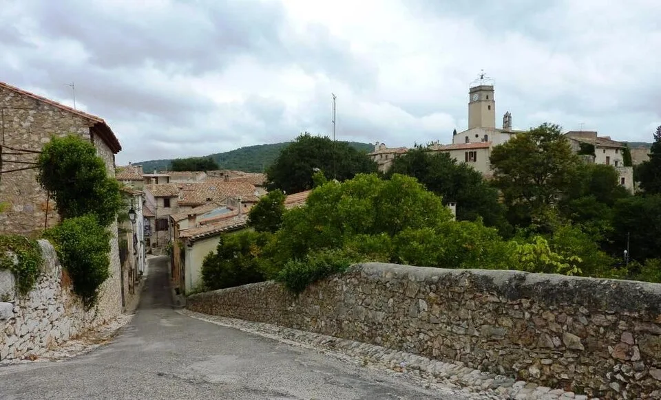 Puéchabon, village du département de l'Hérault, région du Languedoc, France